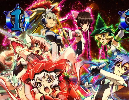 パチンコPフィーバー戦姫絶唱シンフォギア3 黄金絶唱の最強リーチ導入時サンジェルマン登場