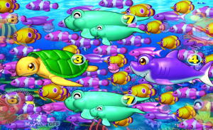 パチンコPA海物語3R2の魚群予告の画像