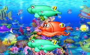 パチンコPA海物語3R2の珊瑚礁系リーチの画像