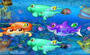 パチンコPA海物語3R2の黒潮系リーチの画像