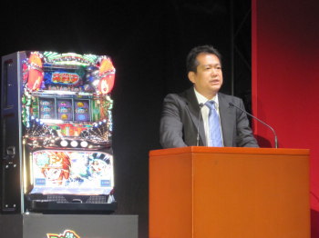 『緑ドン~_キラメキ!炎のオーロラ伝説~』プレス発表会、長谷川氏挨拶