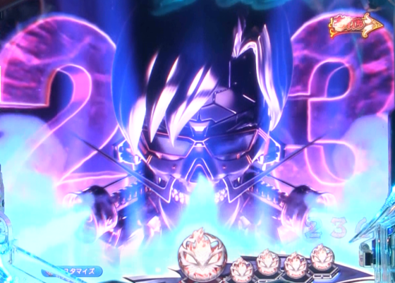 パチンコPフィーバーからくりサーカス2 Light ver.のフェイスレス鼻息予告