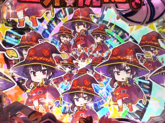 パチンコP【超甘LT】この素晴らしい世界に祝福を!最終クエスト1/49の群予告