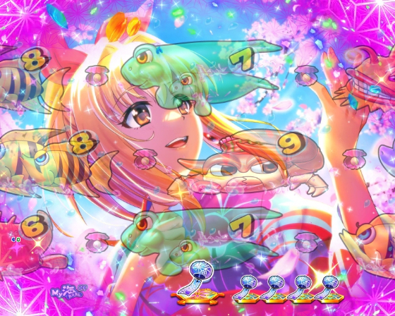 PA海物語 極JAPAN Withナギナミの艶カットイン予告の画像