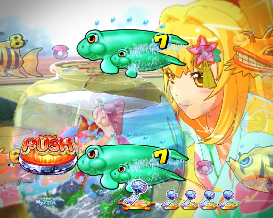 PA海物語 極JAPAN Withナギナミの金魚鉢リーチの画像