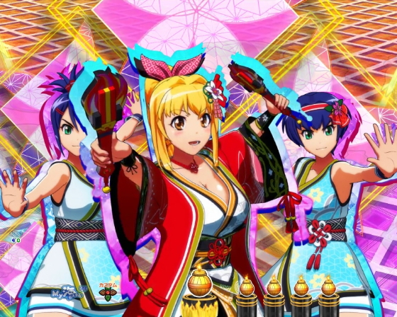 PA海物語 極JAPAN Withナギナミの演舞ステップアップ予告の画像