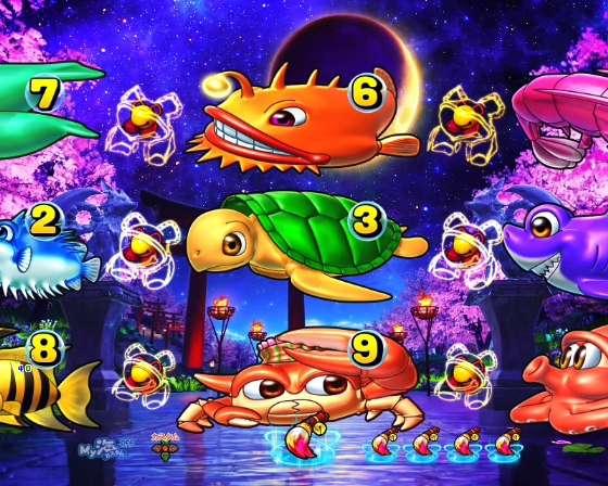 PA海物語 極JAPAN Withナギナミのブランク図柄前兆予告の画像