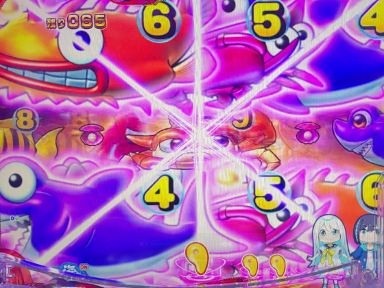 PA海物語 極JAPAN Withナギナミのリーチライン増加の画像