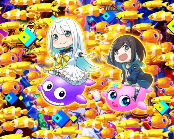 PA海物語 極JAPAN Withナギナミの保留内で10R大当り以上の画像