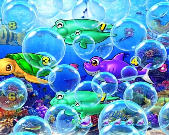 PA海物語 極JAPAN Withナギナミの泡予告の画像