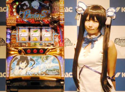 パチスロ「ダンジョンに出会いを求めるのは間違っているだろうか」新機種記者発表会